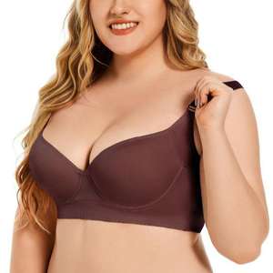 Sujetador Filifit para Mujer, Sujetador de Copa Profunda a la Moda, Cobertura Completa de Espalda, Disimula Grasa, Sujetador Suave - Product Image 4