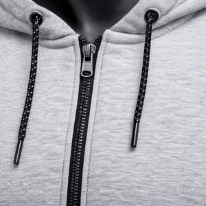 Conjunto Deportivo Premium para Hombre con Cremallera, Sudadera con Capucha Ajustada y Pantalones Jogger, Logotipo Personalizado, Algodón y Poliéster - Product Image 6