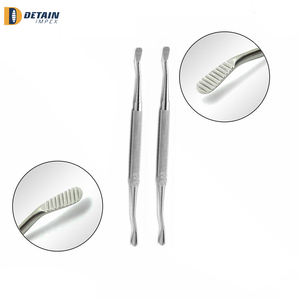 Équipement d'implant dentaire droit incurvé à double extrémité Kit de suture élévatrice périostée dentaire Instrument médical - Product Image 2