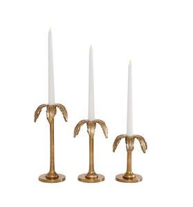 Portavelas de latón macizo pulido a mano con aspecto vintage antiguo, perfecto para el altar tradicional del hogar o la decoración de la sala de estar - Product Image 4