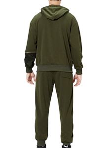 Premium Quality Training Track Suits for Men's Customized 2 Piece Set <b>Jogging</b> Tracksuit with different design. - Product Image 4