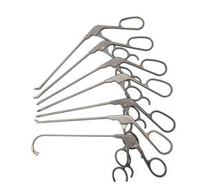 Pinzas para Cálculos Biliares Desjardins, Instrumento Quirúrgico Manual de Acero Inoxidable, Certificado CE para una Extracción Segura de Cálculos Biliares - Product Image 1