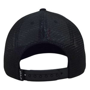 Logo brodé 2D et patch en caoutchouc personnalisé Chapeaux de camionneur structurés à 6 panneaux Casquettes Bandes de couture imprimées Boucle à simple boutonnage OEM - Product Image 6