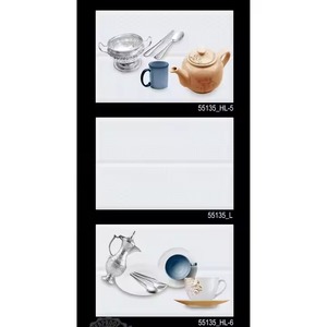 Qualité luxueuse brillant 30x45 céramique numérique 300x450 conception de fruits de cuisine carreaux de mur émaillés fabricant prix d'usine pas cher - Product Image 2