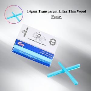 กระดาษมวนบุหรี่ Korobo Blue Premium Wood Pulp แบบเผาไหม้ช้า เนื้อเรียบพิเศษ ขนาดปกติ แบบเล่ม-กระดาษกรองยาสูบ - Product Image 3