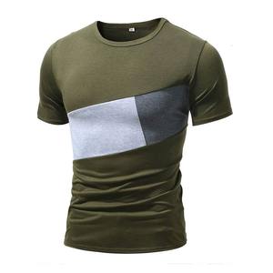 T-shirt pour homme léger 100% coton, délavé, coupe ample, imprimé, respirant, prix bas - Product Image 5