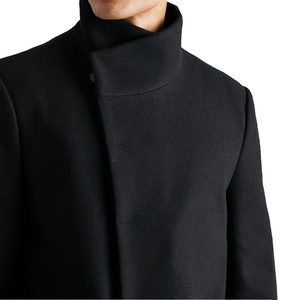 Suéter de Invierno para Hombre, Personalizable, de Punto, con Cuello Largo y Doble Botonadura, Mezcla de Lana, Transpirable, Ecológico y de Alta Calidad - Product Image 4