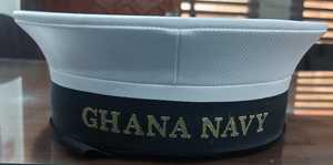 Gorra de Alta Calidad al por Mayor, Personalizada, Blanca, de Poliéster/Algodón, con Logotipo Bordado en 3D, Estilo Ghana Navy, Unisex, Informal, para Uso Diario al Aire Libre - Product Image 3