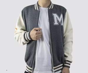 Chaqueta universitaria de secado rápido para hombre de alta calidad, ropa de calle de diseño personalizado con nombre de equipo, tela de lona, último estilo - Product Image 1