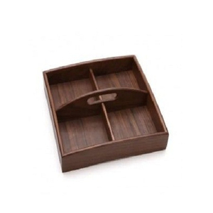 Panier à fruits secs en bois de haute qualité, design merveilleux, forme ronde, panier à fruits secs en bois - Product Image 3