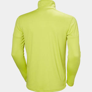 Sweat-shirt à col montant surdimensionné en polyester et élasthanne, uni, couleur unie, pour l'hiver et l'automne, vêtements décontractés pour hommes, OEM, faible MOQ - Product Image 2