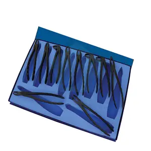 Extractie Pincet Plasma Zwarte Set Van 10 Chirurgische Instrumenten Sar Sons Sugrical