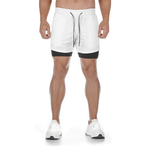 Shorts de sport pour homme, taille mi-haute, respirants, en nylon/polyester, de haute qualité, fermeture à cordon, prix bas, vente flash - Product Image 1