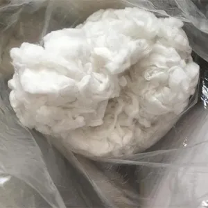 Bulk cotton shoddy ready for export - recycled cotton fiber waste best quality with lower prices for stuffing spinning _ Ms. Min