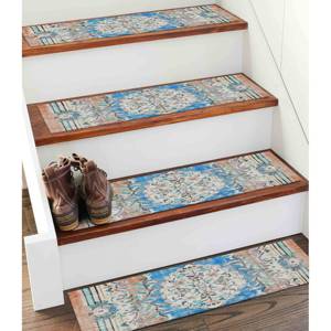 Ethnic Pattern Printed Rug, Bohemian Kilim Design, Modern, Non-Slip, Easy Clean,Goblen - Product Image 1