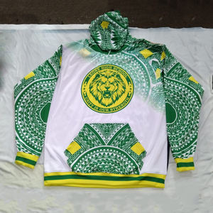 New Design Men's Sublimated Pullover Winter Hoodie Polyester Made Street Wear Men's Hoodies Sweatshirt with Customized Printed - Product Image 1