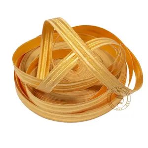 Nouvelle tresse élégante et fonctionnelle à manches en dentelle-aluminium lacets de tresse en or de haute qualité pour accessoires d'uniforme de cérémonie - Product Image 1