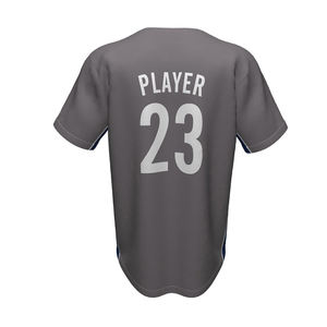 Maillot de baseball dernier cri 2025 – Vente en gros, vierge, tendance, 100 % polyester, personnalisable pour hommes et femmes, à bas prix, service OEM par Ako - Product Image 2