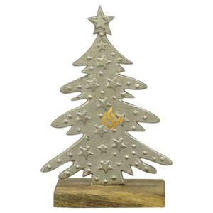 Adornos de decoración navideña con forma de árbol de calidad Superior, patrón de nueva apariencia de Papá Noel, adorno navideño, suministros de caja personalizados - Product Image 4