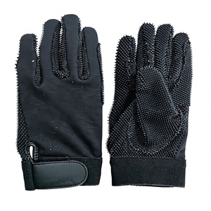 OEM Synthetic Leather Winter Outdoor Men's Equestrian Riding Gloves Non-Slip Adjustable Wrist <b>Strap</b> Hook Loop Closure Comfort - Product Image 5