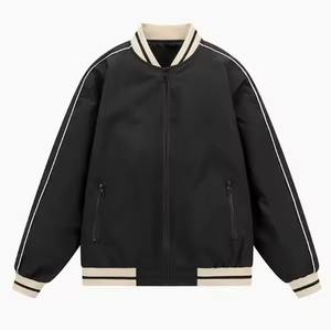 แจ็คเก็ตวาร์ซิตี้ดีไซน์ล่าสุด ระบายอากาศได้ดี สำหรับผู้ชาย แบบต่อผ้า ขายส่งราคาถูก สไตล์ใหม่ ดีไซน์ลำลอง แจ็คเก็ตวาร์ซิตี้ผู้ชาย - Product Image 1