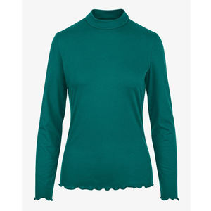 Camisa médica personalizada para mujer, camiseta interior estirable de manga larga con cuello redondo, camiseta perfecta para Hospital - Product Image 1