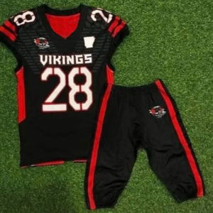 Tackle Twill Personalizado Reversible Camisetas de fútbol americano Sublimado Adulto Juventud Ropa de fútbol americano - Product Image 5