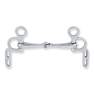 บิตม้าสแตนเลสแบบใหม่ ทนทาน คุณภาพสูง สำหรับขี่ม้า รุ่น Curb Bit H - Product Image 2