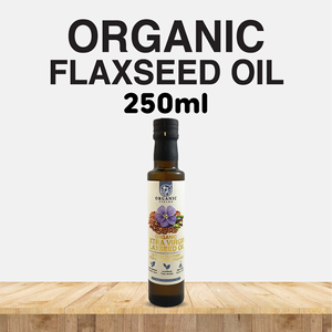 ORGANIC FIELDS Huile de lin biologique 250 ml Huile végétale de qualité supérieure - Product Image 2