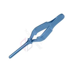Pinces chirurgicales Bulldog bleues de qualité supérieure, en acier allemand Atrauma Debakey, à action croisée pour une précision et une exactitude accrues - Product Image 3