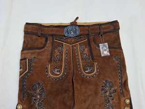 2025 lederhosen เข้ารูปหนังแท้สไตล์ปากีสถาน - Product Image 2