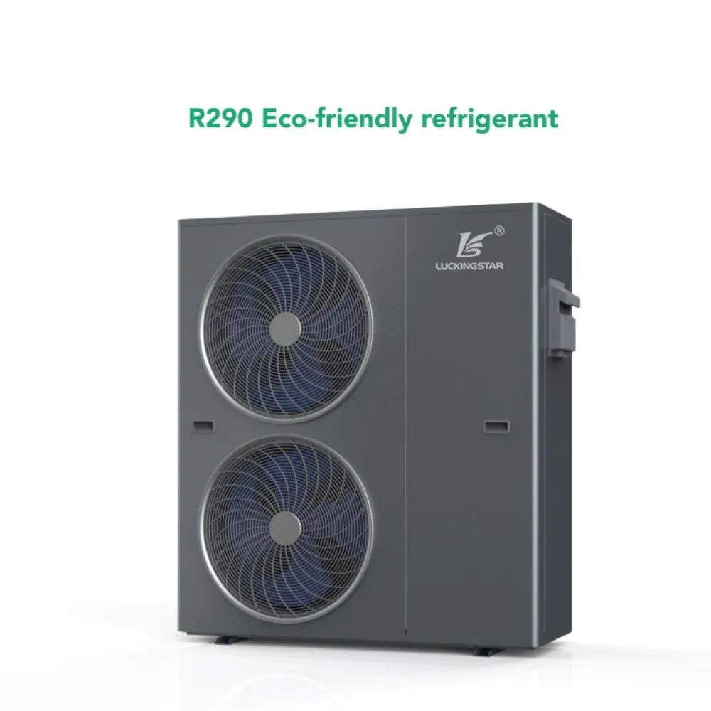 ยุโรป R290ระบบ ashp A +++ เครื่องแลกเปลี่ยนความร้อนอัจฉริยะเครื่องปรับอากาศกับปั๊มความร้อนน้ำ