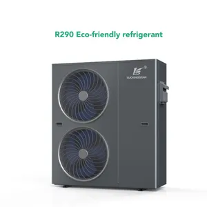 Sistema R290 ASHP più venduto in europa A +++ scambiatore di calore efficiente intelligente condizionatore d'aria pompa di calore aria-acqua