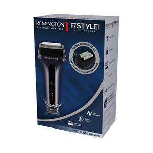 Afeitadora Eléctrica Recargable para Hombre con Lámina Triple, Uso en Seco/Húmedo, Recortadora de Pelo Largo y Accesorio para Barba - Product Image 1