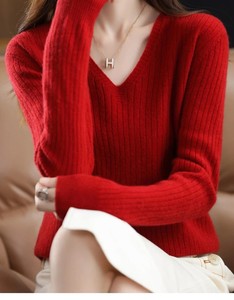 Tendance Design Élégant En Gros Sweats Haute Qualité Respirant Streetwear pour Femme Casual Surdimensionné Tricoté Hoodies - Product Image 4