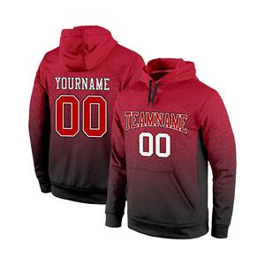 Sweats à capuche personnalisés 100% coton Motif solide brodé Conception ajouter votre propre texte Logo Service OEM personnalisé disponible en vrac - Product Image 5