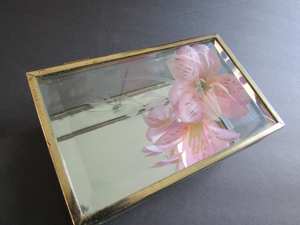 Las cajas de anillos de joyería de cristal pintadas a mano más bonitas con acabado dorado, Perfectas para almacenar anillos, collares y accesorios finos - Product Image 6