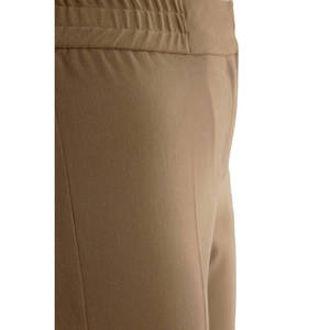 Pantalones de Mujer de Cintura Alta, Elásticos, de Pierna Ancha, Tipo Lápiz, Transpirables, con Efecto Arrugado, Estilo Clásico - Product Image 2