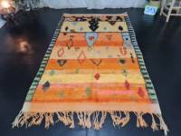 Meilleur fournisseur inde fait à la main marocain Boujaad Azilal tapis laine de mouton tapis berbère bohème marocain superbe abstrait incroyable