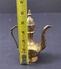 Aftaba พร้อมแกะสลัก BrassAftaba แบบอาหรับด้วยทองคำ - Product Image 6