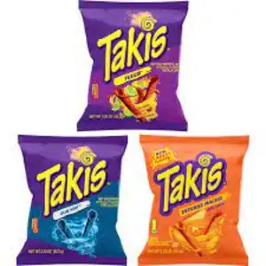 최고 가격 Takis Fuego 55g 팩 핫 칠리 아메리칸 크리스프 x 10 미국 수입품 거래.