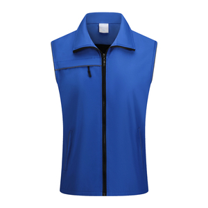 Talla personalizada, chalecos de pesca con cremallera de otoño, abrigos sueltos de ocio para hombre, Tops exteriores finos, chaquetas para hombre, chaleco para hombre, chaleco de talla grande - Product Image 4