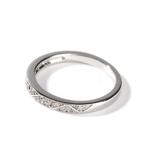 Bague en argent sterling et diamants pour femme Jeulia « I Love You More Than Once » - Product Image 3