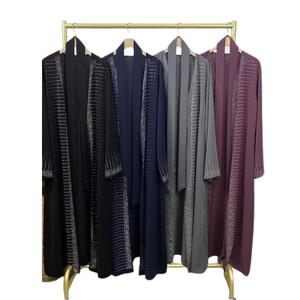 ชุดฮิญาบมุสลิมแบบดั้งเดิมระบายอากาศได้สำหรับผู้หญิงเสื้อผ้ามุสลิมบริการออกแบบโลโก้ได้ตามต้องการ - Product Image 1