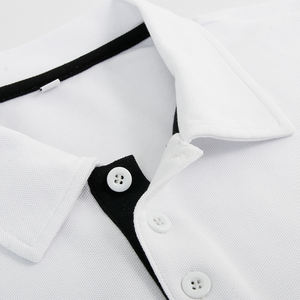Top Quality Blank Collar <b>Polo</b> <b>Shirt</b> <b>White</b> Unisex Embroidered <b>Polo</b> <b>t</b> <b>Shirt</b> for Custom logo <b>Men</b> Tshirt - Product Image 2