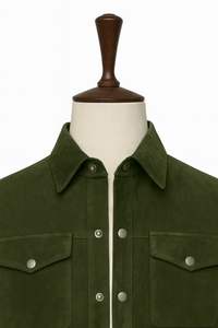 Nouvelle chemise en daim pour homme, toucher doux, poches avant, respirante, haute qualité, style streetwear, manches longues, tenue formelle/décontractée pour l'hiver - Product Image 4