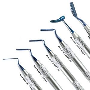 Instruments orthopédiques dentaires réutilisables pour greffe osseuse, outils de chirurgie implantaire, compresseurs et porte-graisses pour chirurgie orale canine - Product Image 6