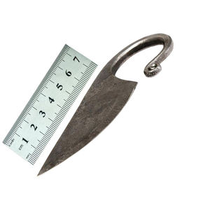 Cuchillo medieval antiguo hecho a mano personalizado Cuchillo de cocina de acero de alto carbono con cubierta protegida. - Product Image 1