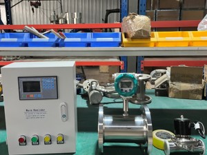 Chính xác AC220V định lượng chất lỏng hộp điều khiển với bảng điều khiển điện từ đo lưu lượng - Product Image 4