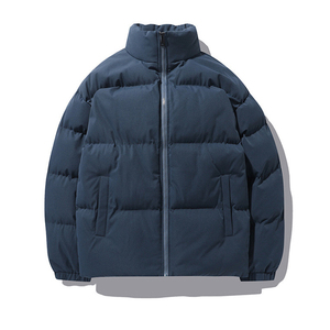 <b>Back</b> Stander Coller Puffer Jacket For Men With Your Logo <b>Drop</b> Shipping Plus Size Warm Colorful Bubble Coat Jacket - Product Image 6
